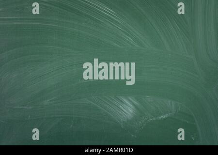 Blank green chalkboard, blackboard texture with copy space Stock Photo