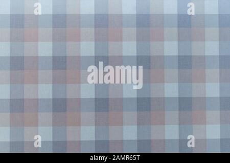 Paper Wallpaper on the wall vertical and horizontal blue stripes of different saturation. Texture units of flax. Can be used as background Stock Photo