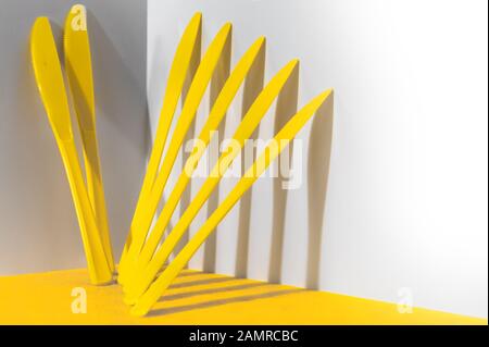Download Bright Yellow Plastic Kitchen Utensils Cooking Concept Flat Lay Image Of Ladle Whisk Skimmer Spoon And Spatulas With Copy Space Upside Position Stock Photo Alamy Yellowimages Mockups