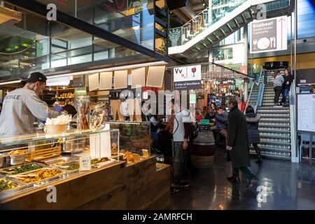Mercato Centrale, Central Food Market, Rome Termini Station Stock Photo