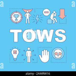 Project management word concepts blue banner Stock Vector Image & Art ...