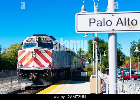 Palo alto train station hi res stock photography and images Alamy