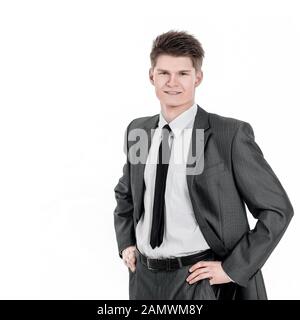 in full growth.portrait of a young professional Stock Photo