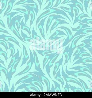 Seamless pattern of abstract tricolor torn shapes. Texture for fabrics or wrapping paper. Stock Vector