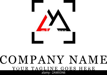 LM initial name logo stock, S and L logo badge Stock Vector