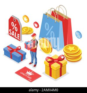 Customer Loyalty Programs Banner Stock Vector