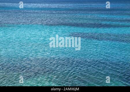 Sea water surface background wave pattern. Ocean water surface texture. Stock Photo