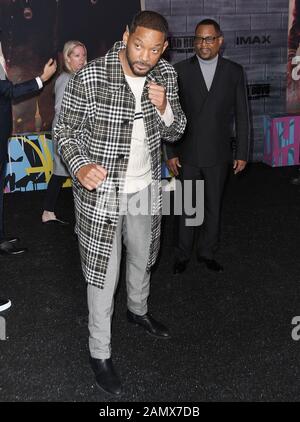 Los Angeles, USA. 14th Jan, 2020. (L-R) Will Smith and Martin Lawrence at the BAD BOYS FOR LIFE Los Angeles Premiere held at the TCL Chinese Theatre in Hollywood, CA on Tuesday, ?January 14, 2020. (Photo By Sthanlee B. Mirador/Sipa USA) Credit: Sipa USA/Alamy Live News Stock Photo