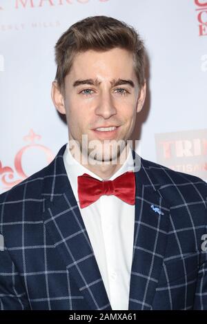 Hot 100 Holiday Party at Edwards-Lowell Art Gallery in Beverly Hills, California on December 14, 2019 Featuring: Luke Guldan Where: Beverly Hills, California, United States When: 15 Dec 2019 Credit: Sheri Determan/WENN.com Stock Photo