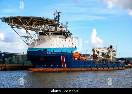 Port of Great Yarmouth Norfolk UK Stock Photo