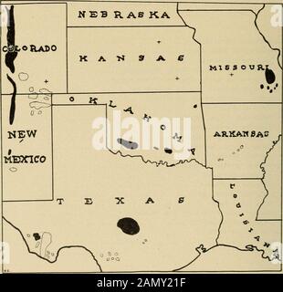 Map of Llano in Texas Stock Photo - Alamy