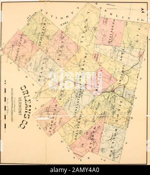 Gazetteer and business directory of Lamoille and Orleans counties, Vt., for 1883-84 .. . i/ Stock Photo
