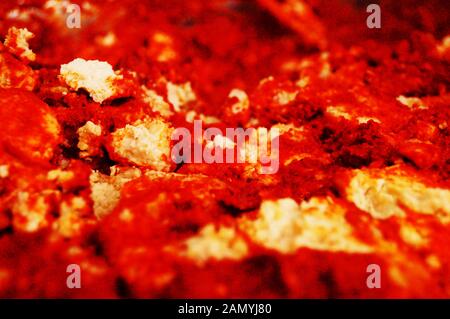 Chinese traditional delicious food mould tofu Stock Photo