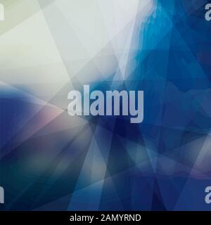 Colorful Abstract Modern Styled Transparent Blurry Geometric Mosaic Background Creative Design Template - Illustration in Freely Editable Vector Stock Vector