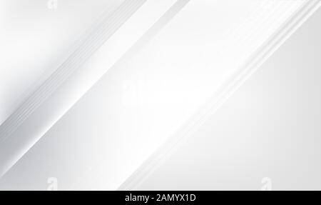 Gray modern abstract background with shapes. Vector Stock Vector