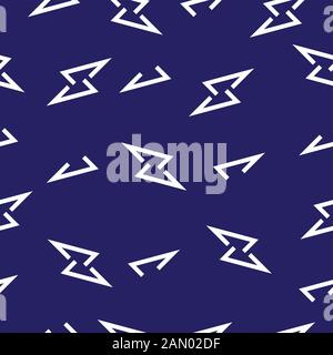 flash energy pattern seamless abstract background vector Stock Vector