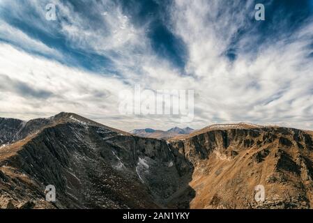 Rocky Mountains Landscape in Colorado Stock Photo
