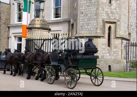 Prince Philip, Duke of Edinburgh at a carriage driving ...