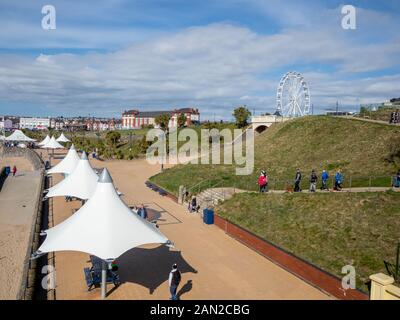 Seafront in Barry Island, Wales, UK. Stock Photo