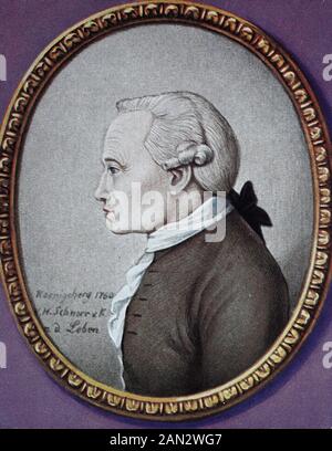 Immanuel Kant (April 22 1724 February 12 1804) was a German
