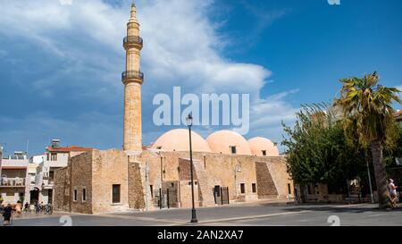 Rethymno Neratze Mosque Stock Photo