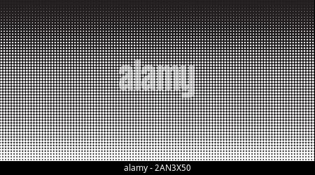Vector background Halftone dot pattern. Retro texture Stock Vector