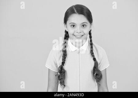 Tidy Hairstyle Little Girl With Cute Braids Beautiful Braids