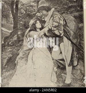 Moving Picture News (1911) . SCENES FROM ROMEO AND JULIET RELEASED FRIDAY, SEPT. 1Part One Romeo and Juliet By WILLIAM SHAKESPEARE Each part is so constructed that it tells a complete story onits own account. Giving a half-hours show as the two partsdo when used together, they will enable exhibitors to give aRomeo and Juliet Night that .affords all manner of oppor-tunity for feature advertising. Many managers will use themas they appear for the first showing, and book them togetherfor the return date. As the depiction of the greatest love•story of all and a classic of the highest type, the sub Stock Photo