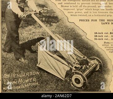Henderson shop lawn mowers