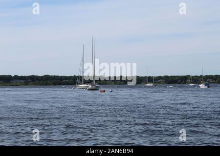 A beautiful sailboat Stock Photo