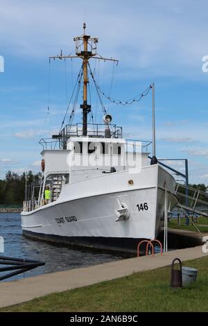 US Coast Guard Cutter McLane Stock Photo