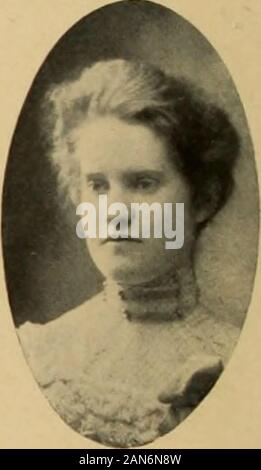 Class of 1902 Classbook . Mary Macdonald BohannonCor. Indianola and 16th Aves., Columbus, Ohio.. Louise Cannon Bradley 1287 Chapel St., New Haven, Conn. Stock Photo