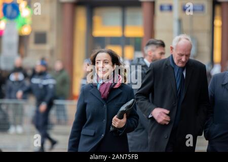 Femke Halsema At The New Years Reception From The King Of The Netherlands 2020 Stock Photo