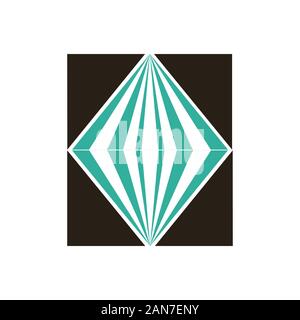 Unique logo which can help your business to grown up Stock Vector
