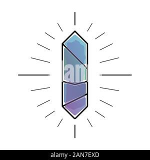 Unique logo which can help your business to grown up Stock Vector