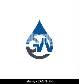 initial letter gaor ag logo vector design Stock Vector