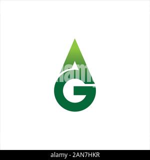 initial letter gaor ag logo vector design Stock Vector