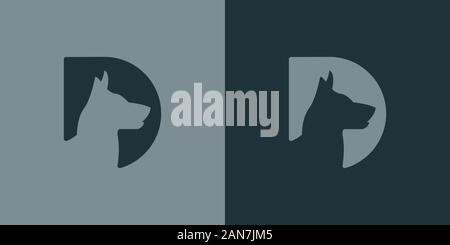 Unique logo which can help your business to grown up Stock Vector