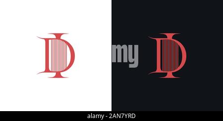 Unique logo which can help your business to grown up Stock Vector