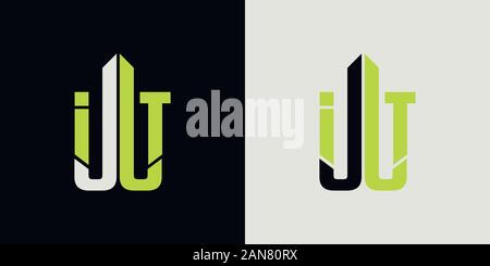 Unique logo which can help your business to grown up Stock Vector