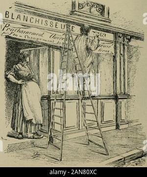 Les accouchements dans les beaux-arts, dans la littérature et au théatre . iKi. b4.. FiG. 85. Stock Photo