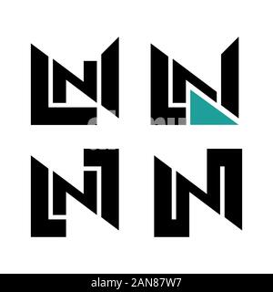 Unique logo which can help your business to grown up Stock Vector