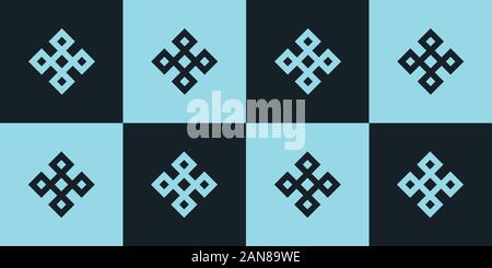 Unique logo which can help your business to grown up Stock Vector