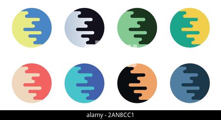 Unique logo which can help your business to grown up Stock Vector