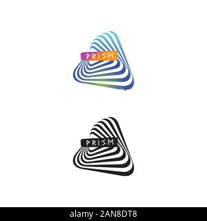 Unique logo which can help your business to grown up Stock Vector