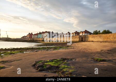 A view of the historic headland at Hartlepool, England. Stock Photo