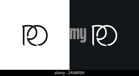 Unique logo which can help your business to grown up Stock Vector