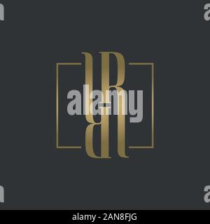 Unique logo which can help your business to grown up Stock Vector