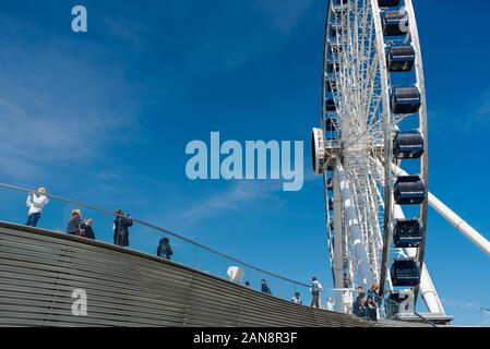 Navy Pier in Chicago, IL, USA Stock Photo