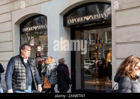 emporio armani shop